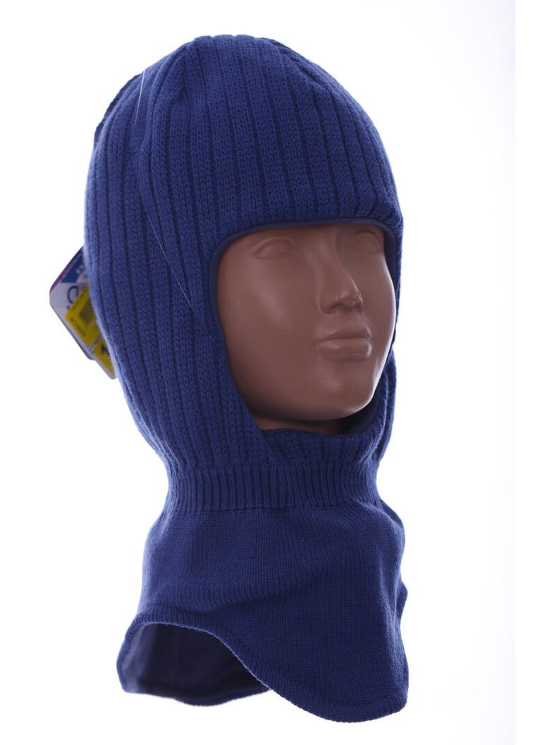 Шапка-шолом для хлопчика Wings 38 синя 3г+ (43608) BABYKROHA (317042794)