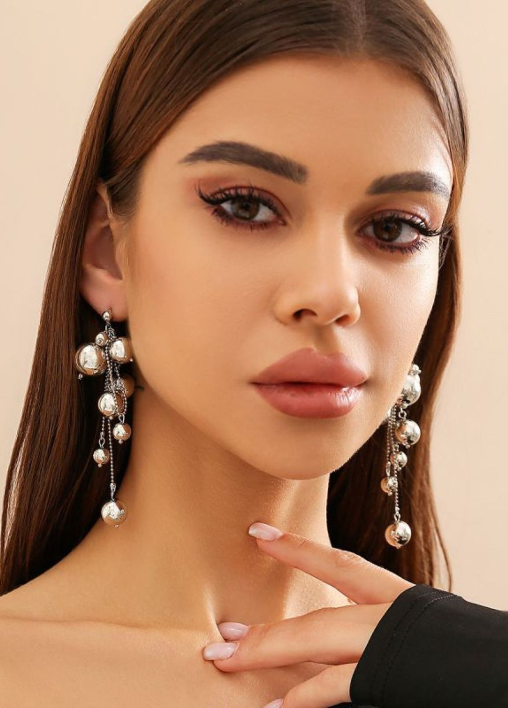 Женские серьги Виноград (135101) Золотой - Macarena (298111747)