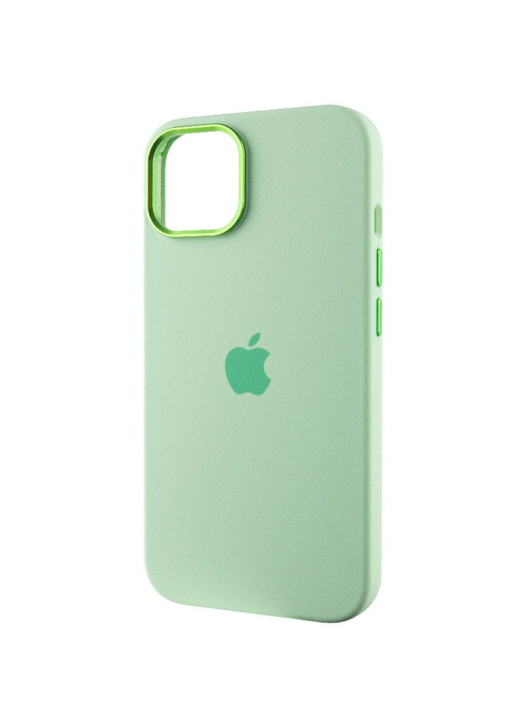 Чохол Silicone Case Metal Buttons (AA) для Apple iPhone 13 (6.1") Epik (292314478)