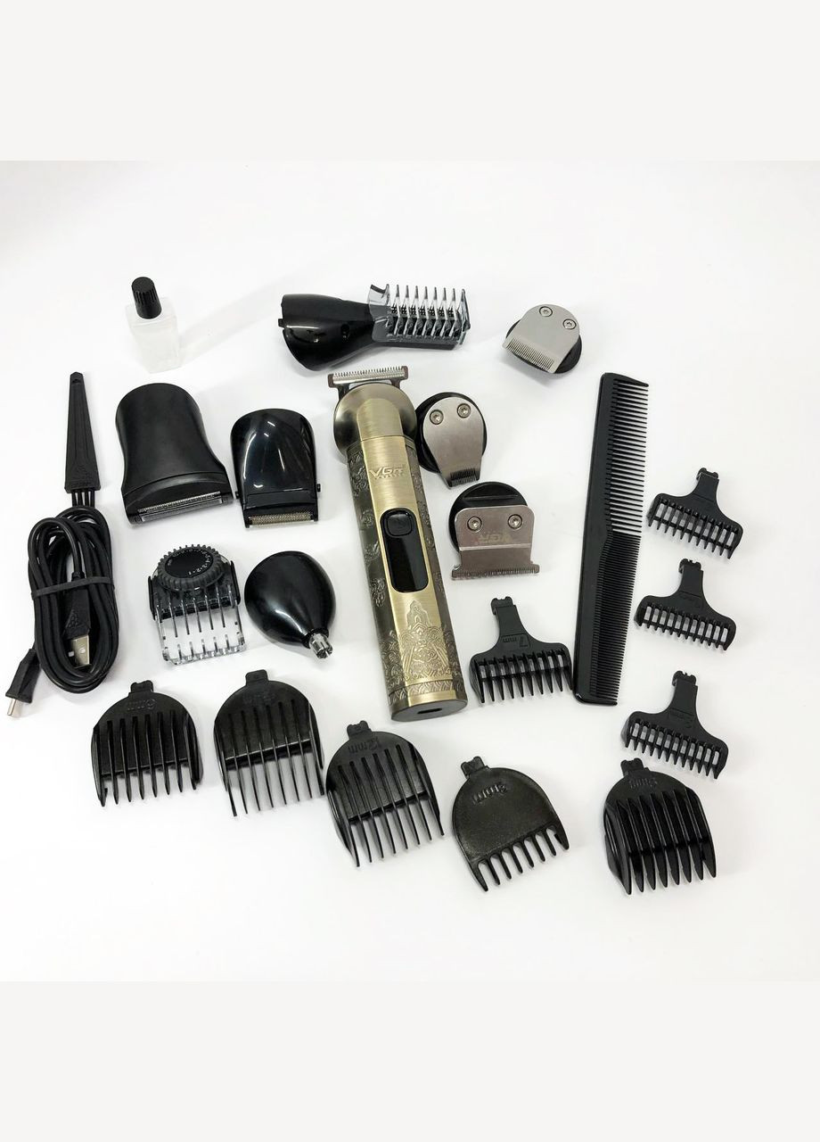 Мужской набор V-110 8 в 1, Машинка для стрижки головы, Машинка для стрижки для дома VGR (364665454)