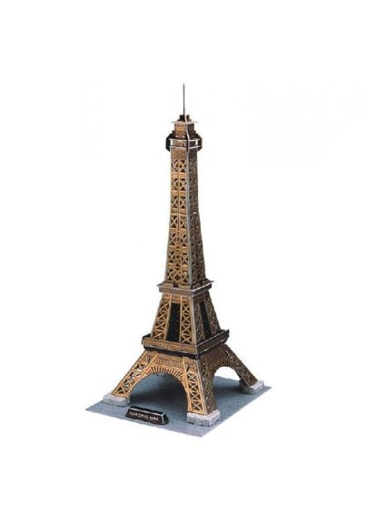 Пазл Cubic Fun Трехмерная головоломка-конструктор Эйфелева Башня (C044h) CubicFun Тривимірна головоломка-конструктор Ейфелева Вежа (366157862)