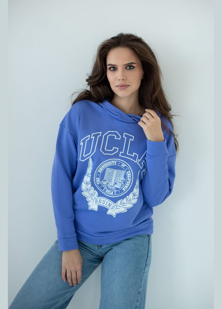 Худі для жінок 09-5399-114Н синьо-бузковий ucla Авекстекс (323649633)