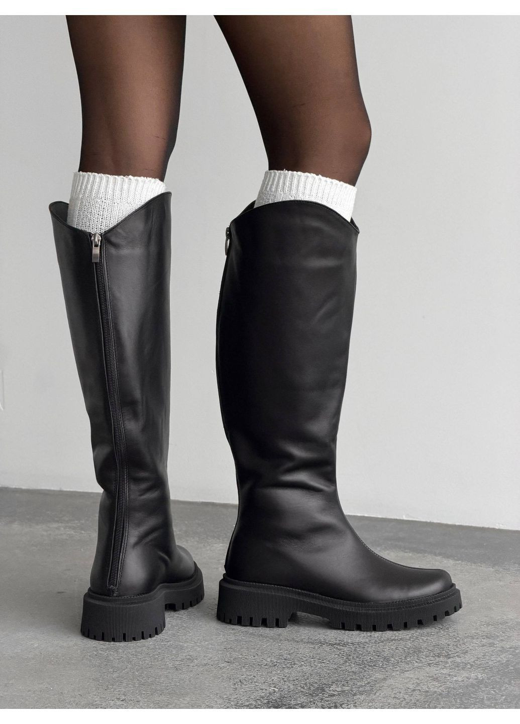 Зимние жокейские сапоги No Brand