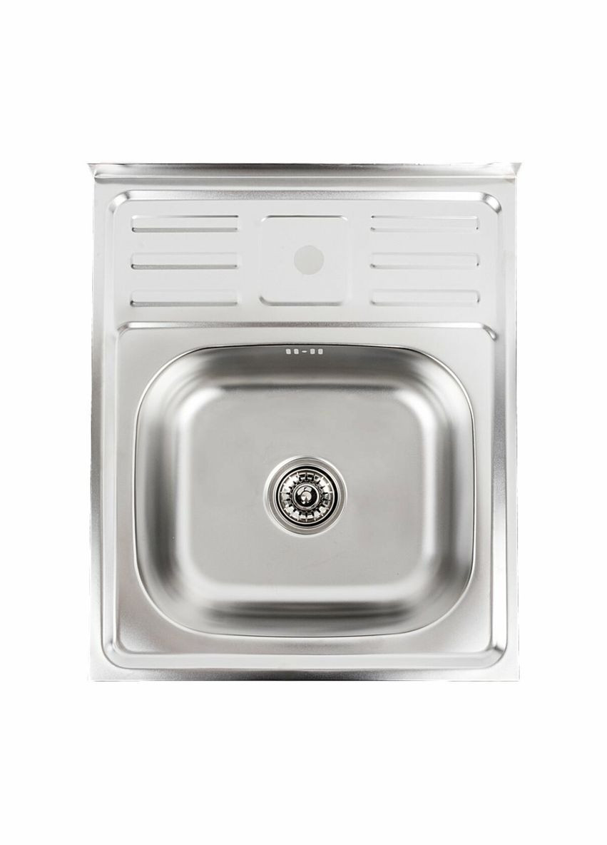 Кухонна мийка з нержавіючої сталі САТИН 5060 (0,7/160 мм) Valeso (336937264)