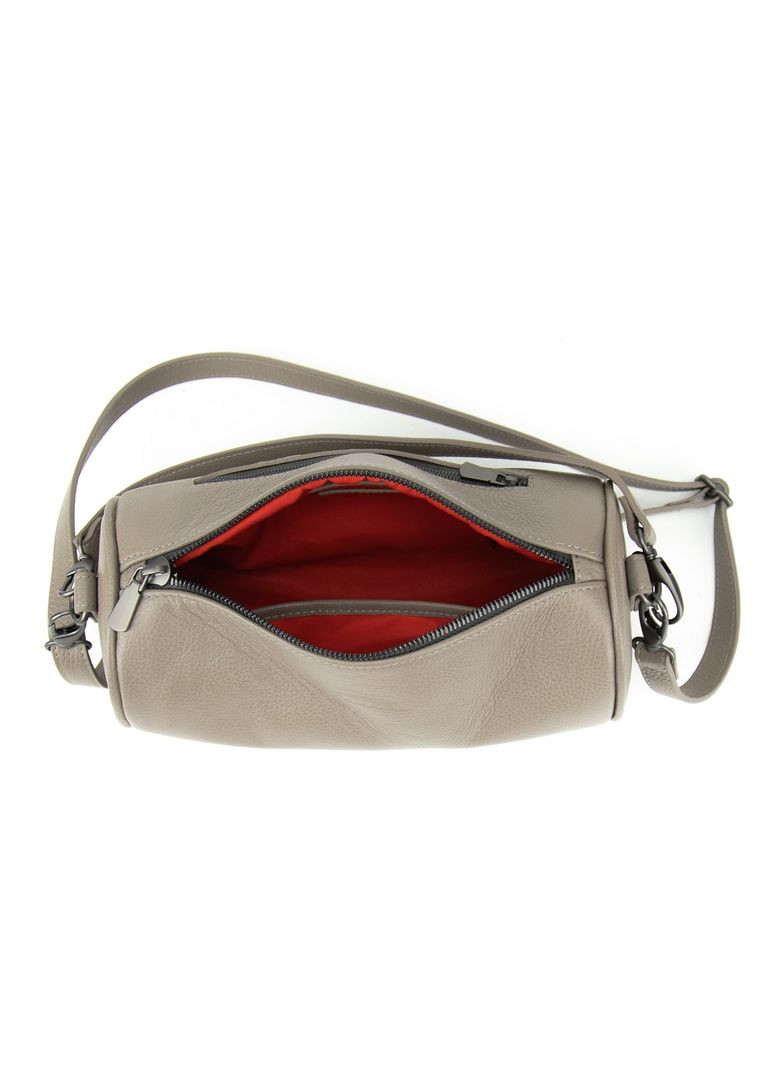 Сумка женская кроссбоде через плечо из натуральной кожи флотар в форме бочонка повседневная средняя RoyalBag CH-0777 (355793950)