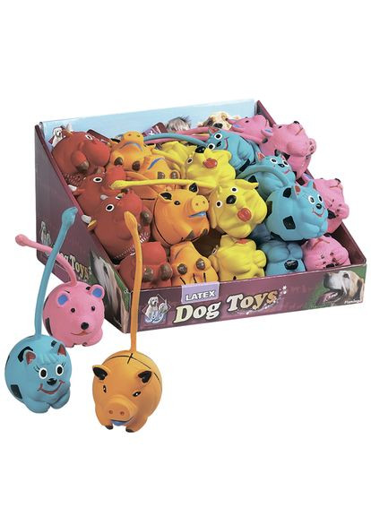 Игрушки для собак забавные зверьки LONG TAIL 16x7 см (5400274734581) Flamingo (279563048)