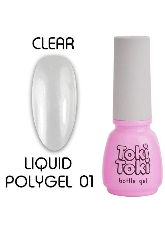 Полигель Liquid Polygel TokiToki №01, 5 мл Toki Toki (304772504)