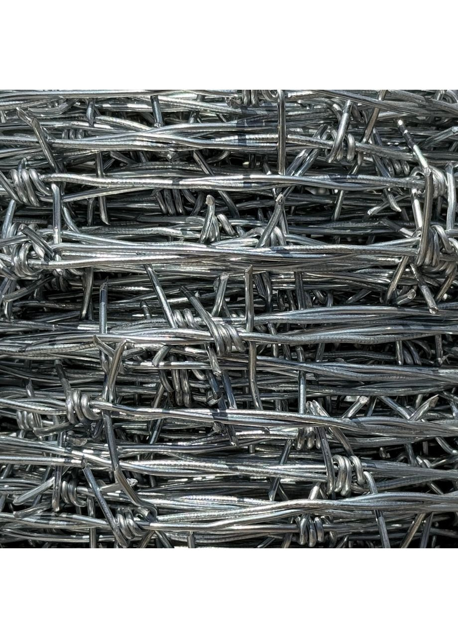 Дріт колючий оцинкований двоосновний 1,8 мм (8 кг, 135 метрів) PlasmaTec (364955899)