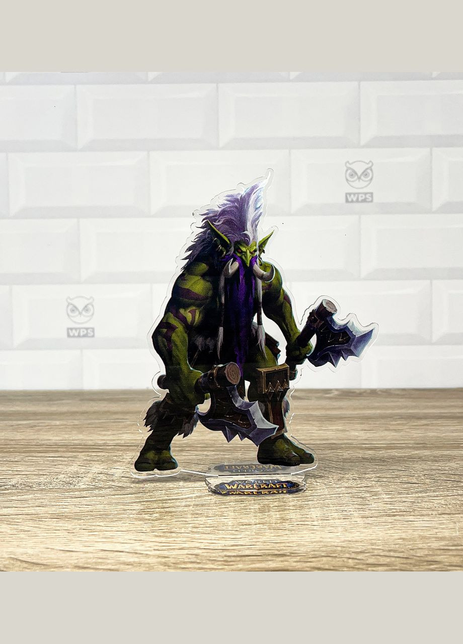 Акрилова колекційна фігурка World of Warcraft Троль Зул'джин 15 см No Brand (339619557)