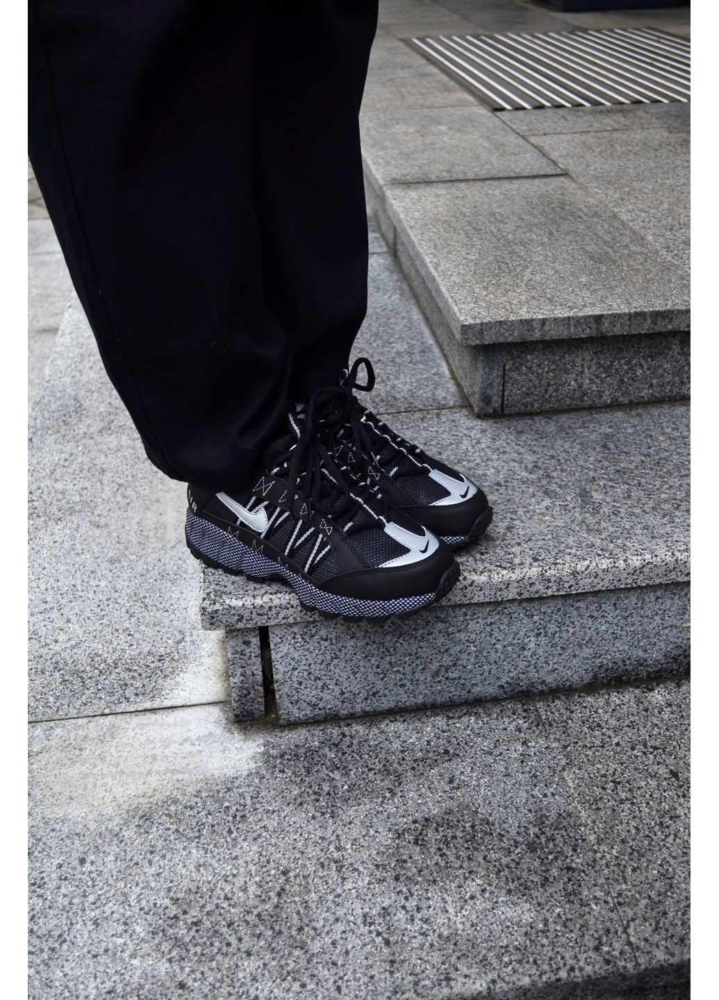 КРОСІВКИ ЖІНОЧІ NIKE HUMARA GREY НАЙК АІР ХУМАРА No Brand сірі демісезони (368647116)