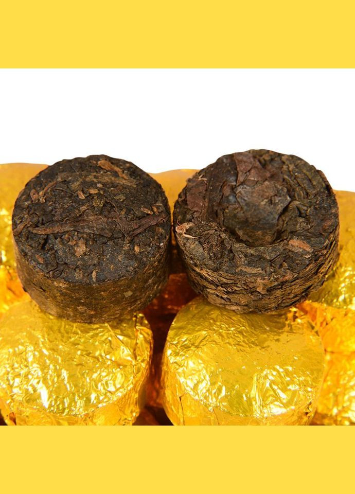 Чай чорний Шу Пуер міні То Ча з клейким рисом Чаєман, пресований, 1 шт 5 г No Brand (336386271)