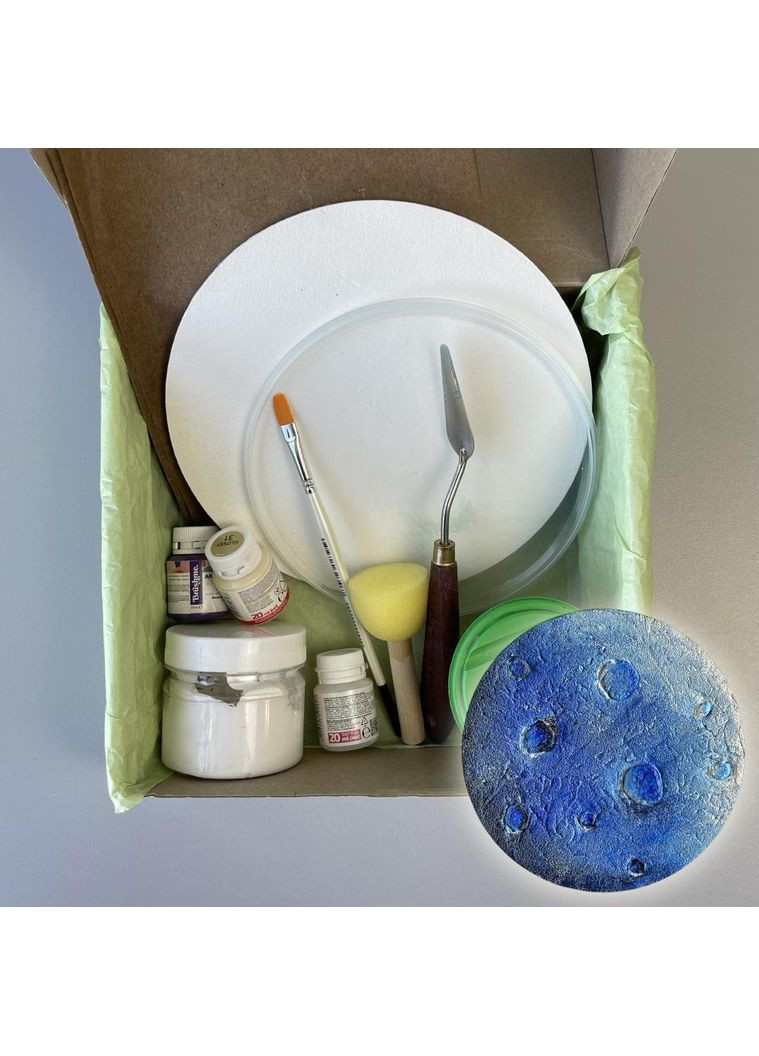 Набор для творчества Текстурная планета для детей и взрослых No Brand (366072760)