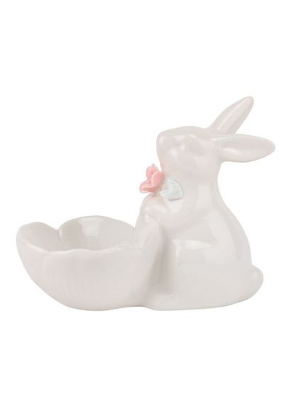 Подставка под яйцо Кролик белая 11 см (5009-025) ELISEY (322765659)