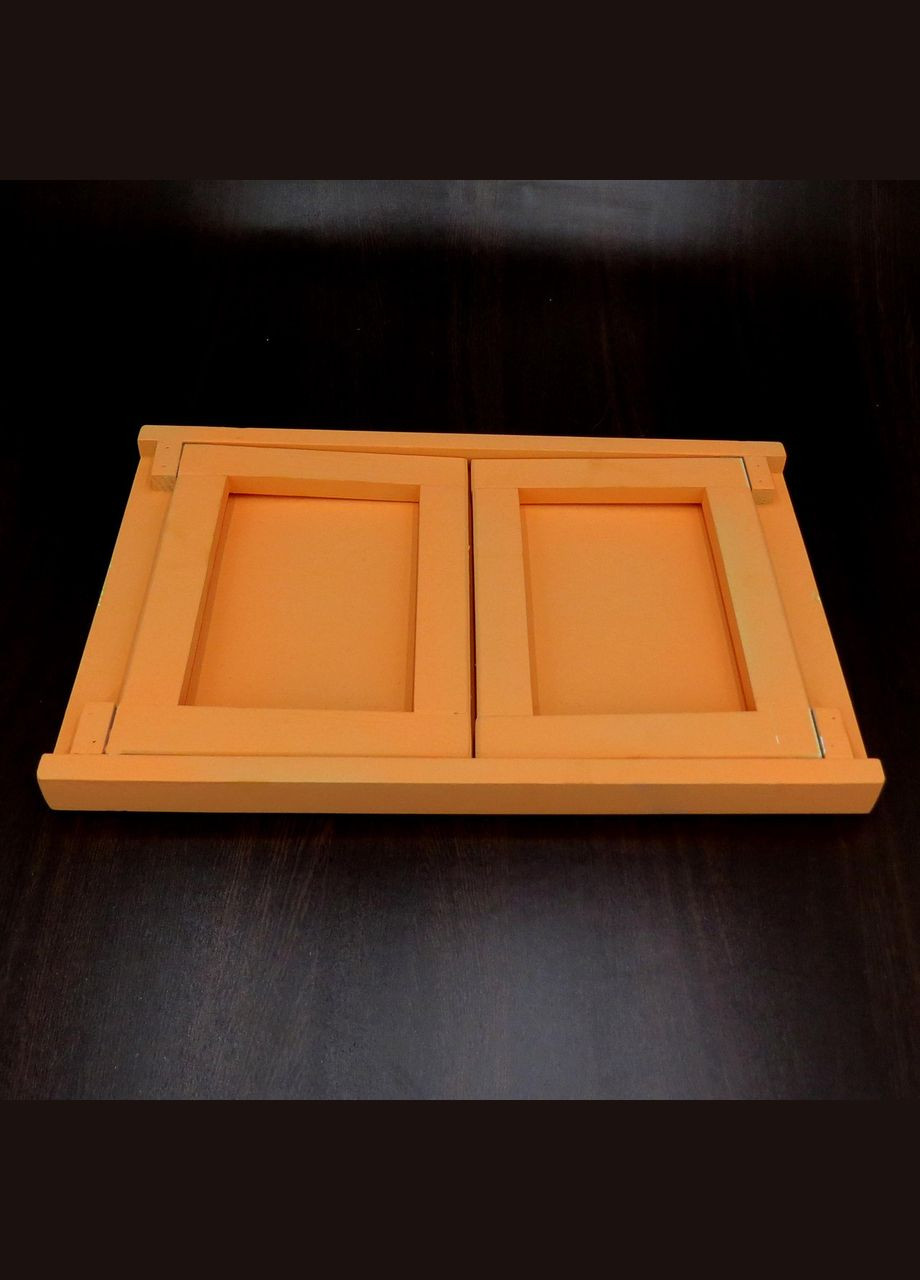 Столик-поднос для завтрака из дерева Невада грейпфрут (СТП-001454) No Brand (327867591)