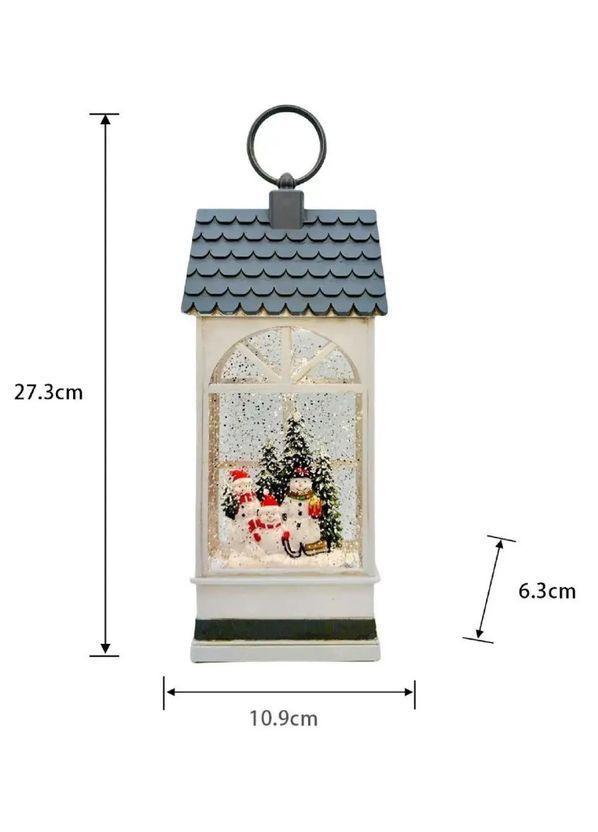 Нічник Ліхтар WDL-24074B зі святковим підсвічуванням та музичними ефектами (2104618705) No Brand (362209713)