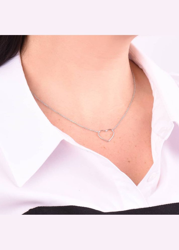 Срібне кольє Серце (1088) 45 IRIJ (340334266)