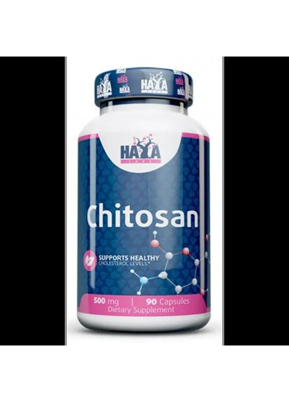 Хітозан Chitosan 500 мг 90 капсул Haya Labs (361116427)