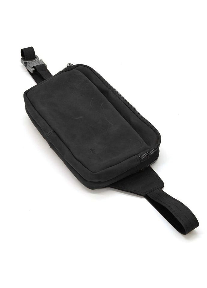 Напитковая сумка на два отделения RA-0704-3md черная кожа TARWA (329996454)