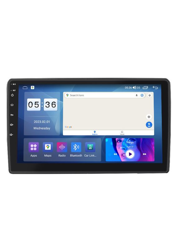 Штатна магнітола для Volkswagen Touareg I ver 2 2002-2010г 9" 2/32Gb CarPlay 4G Wi-Fi GPS Prime 10 шт. Lesko (336203761)