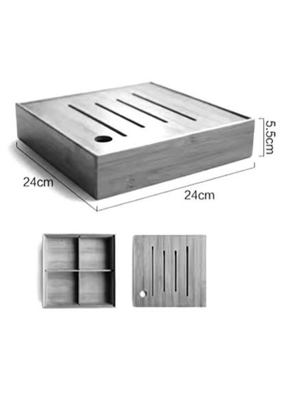 Менажница из дерева Тако сиена (МЕН-000205) No Brand (327849659)