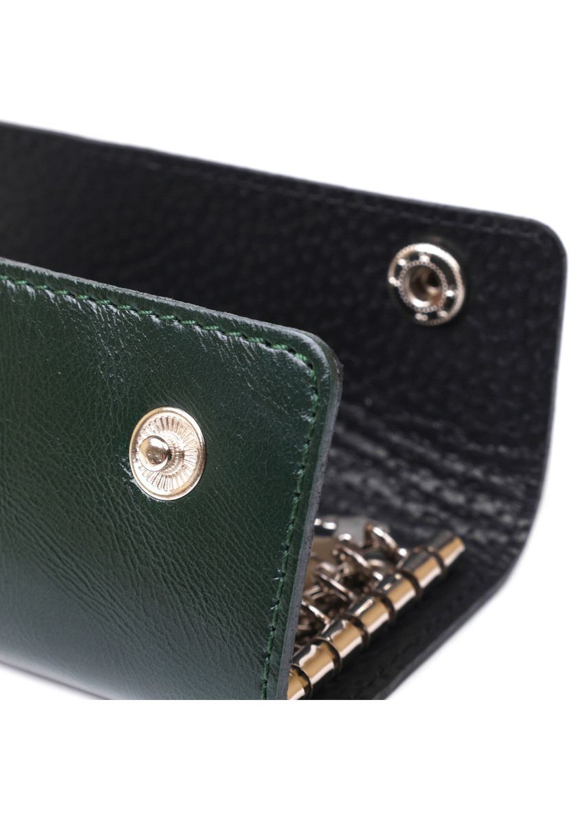 Современная кожаная ключница 16531 Зеленый Shvigel (298920690)