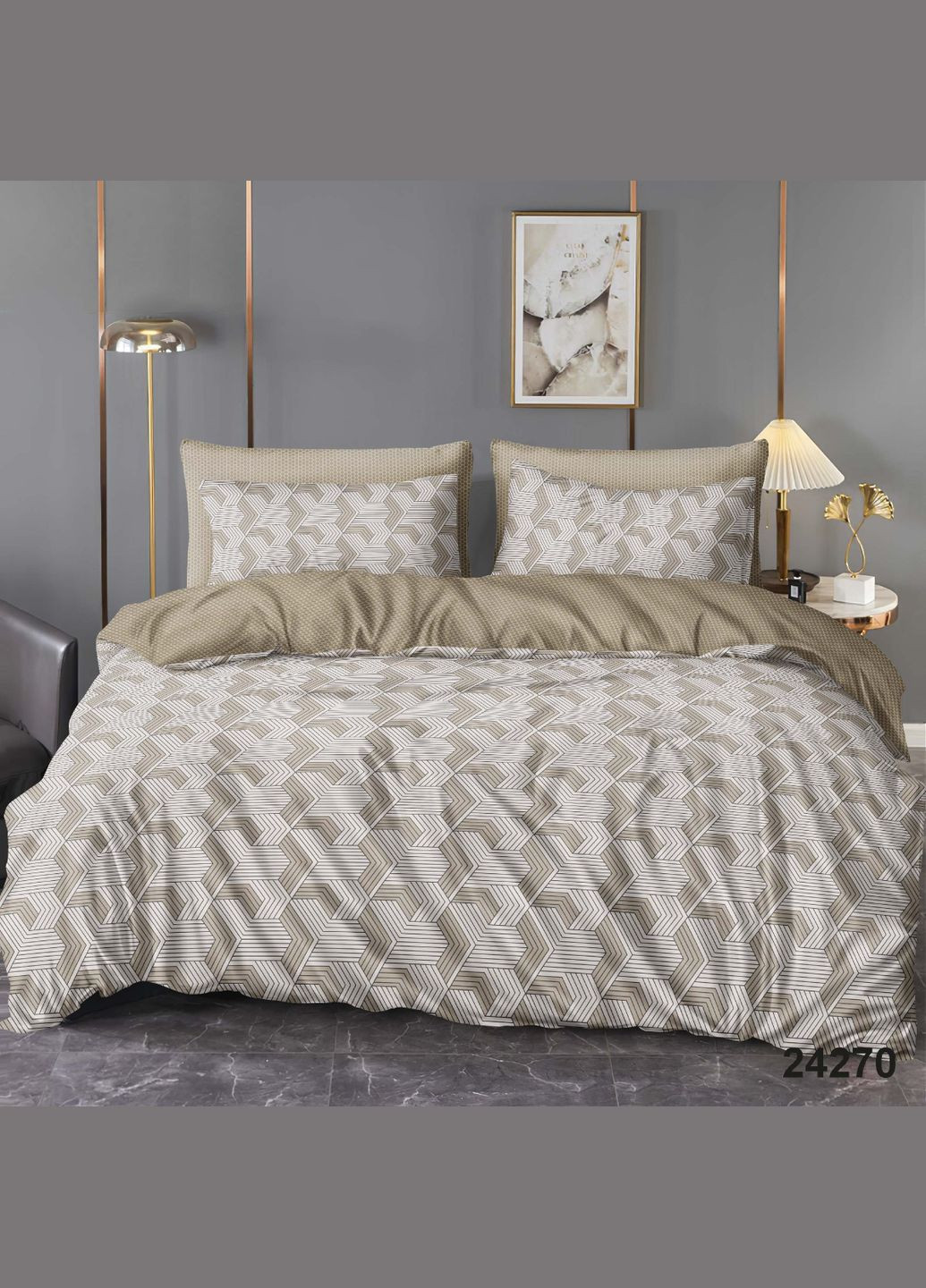 Комплект постельного белья полуторный ранфорс Viluta 24270-pl (304976058)