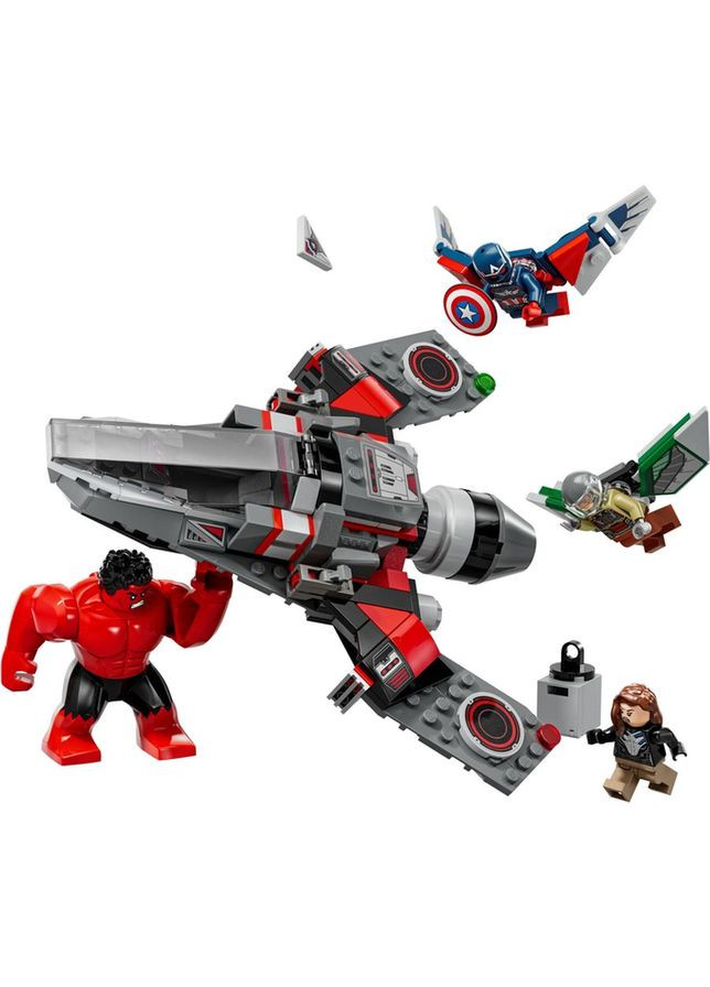 Конструктор Marvel Капитан Америка против Красного Халка 223 детали (76292) Lego (333828122)