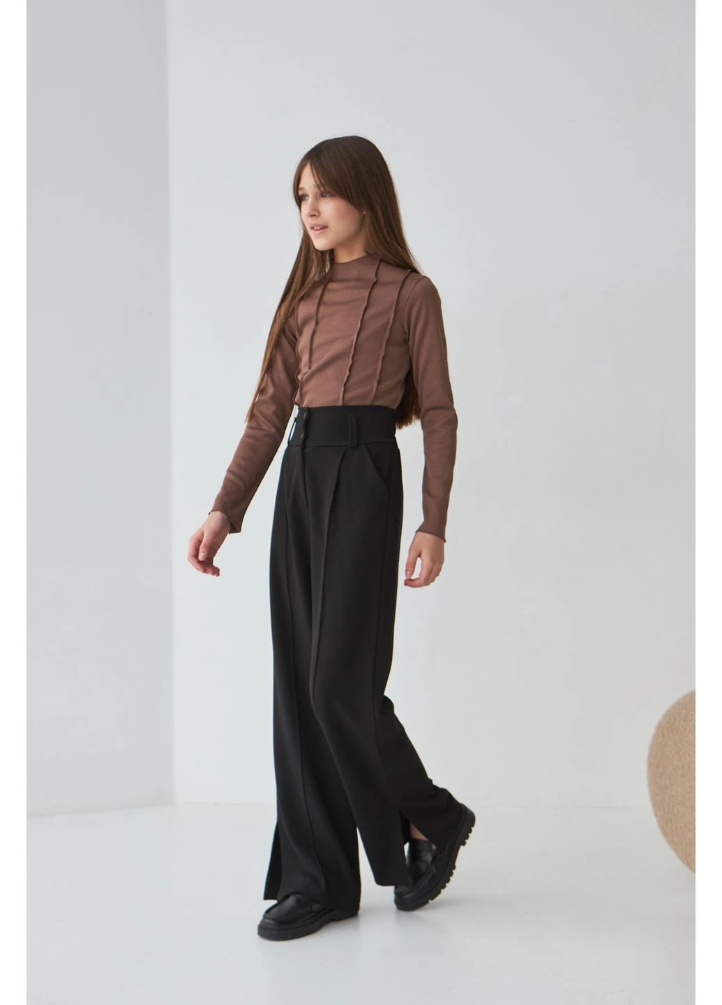 Брючки шкільні для дівчинки No Brand (299907292)