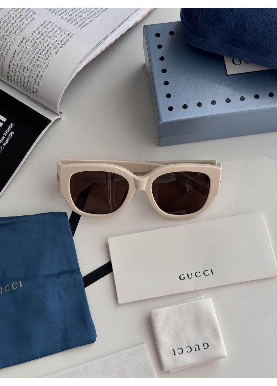 Окуляри Beige/Brown GG1599SA 002 No Brand (365783175)