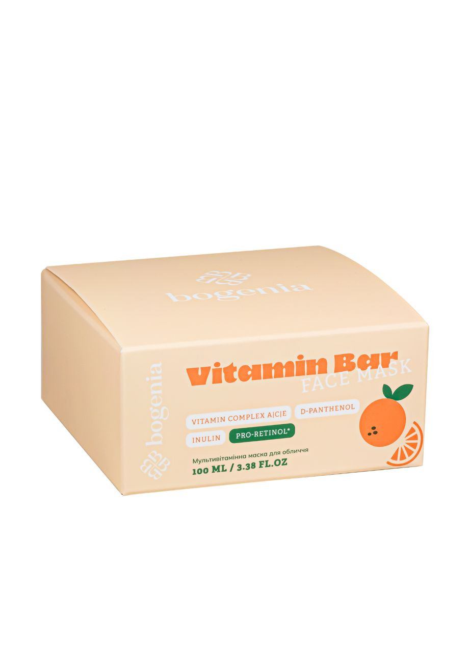 Маска для лица питательная мультивитаминная Vitamin Bar 100 мл (BG439(004)) Bogenia (355313076)