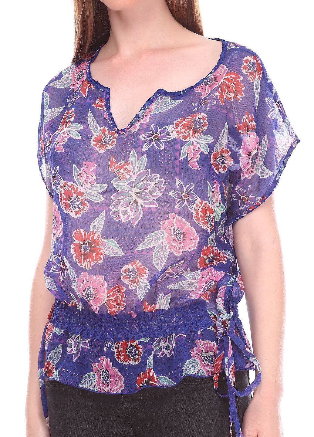 Синіти блуза синьо-червоний Pepe Jeans