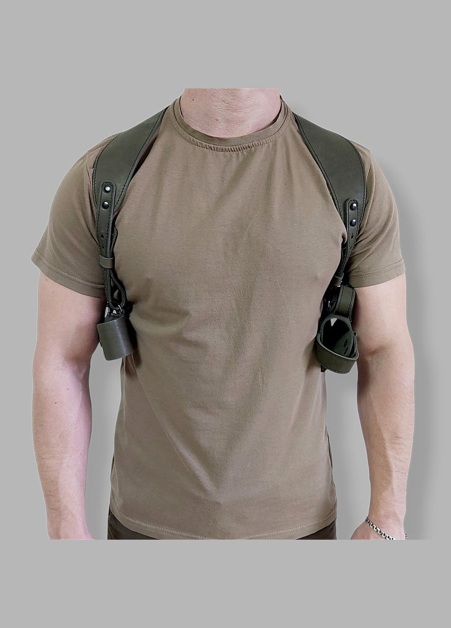 Оперативная кобура под АПС скрытого ношения | кожаная| черная No Brand (339621605)