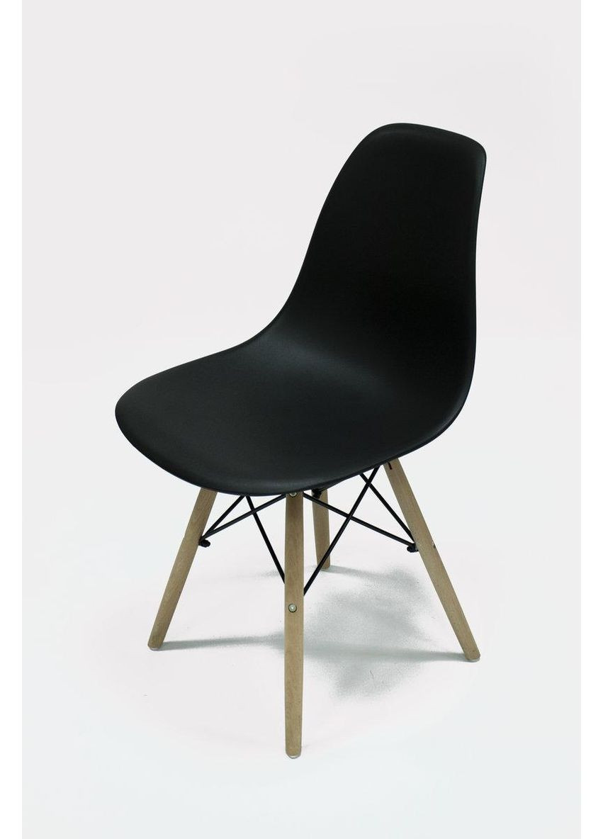 Стул ELIOT бук каркас/черный Intarsio (365461277)