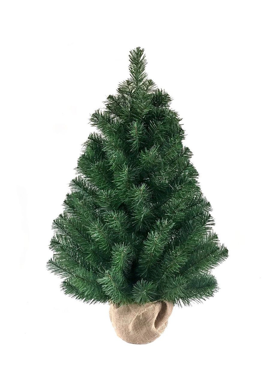 Елка Classic в мешковине 90 см зеленая HVOYA (370161820)