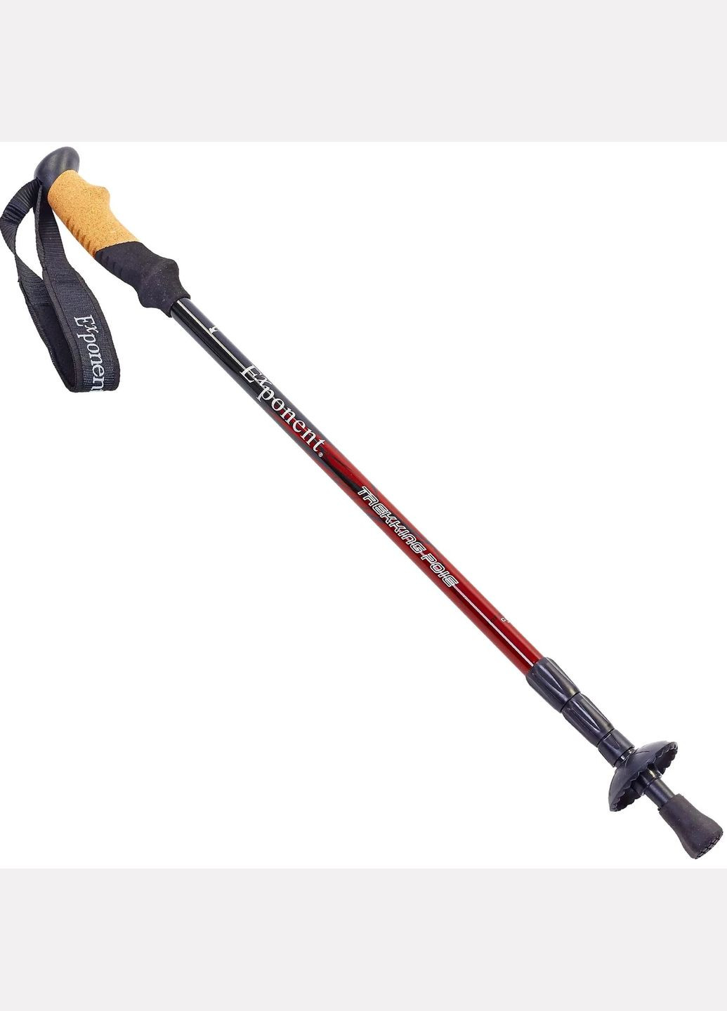 Палиця трекінгова для скандинавської ходьби Exponent 55-135 см Червоний (TY-8038) SP-Sport (317203253)