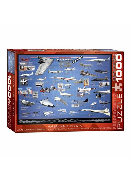 Пазл Американські розвідувальні літаки 1000 елементів (6000-0248) Eurographics (367060731)
