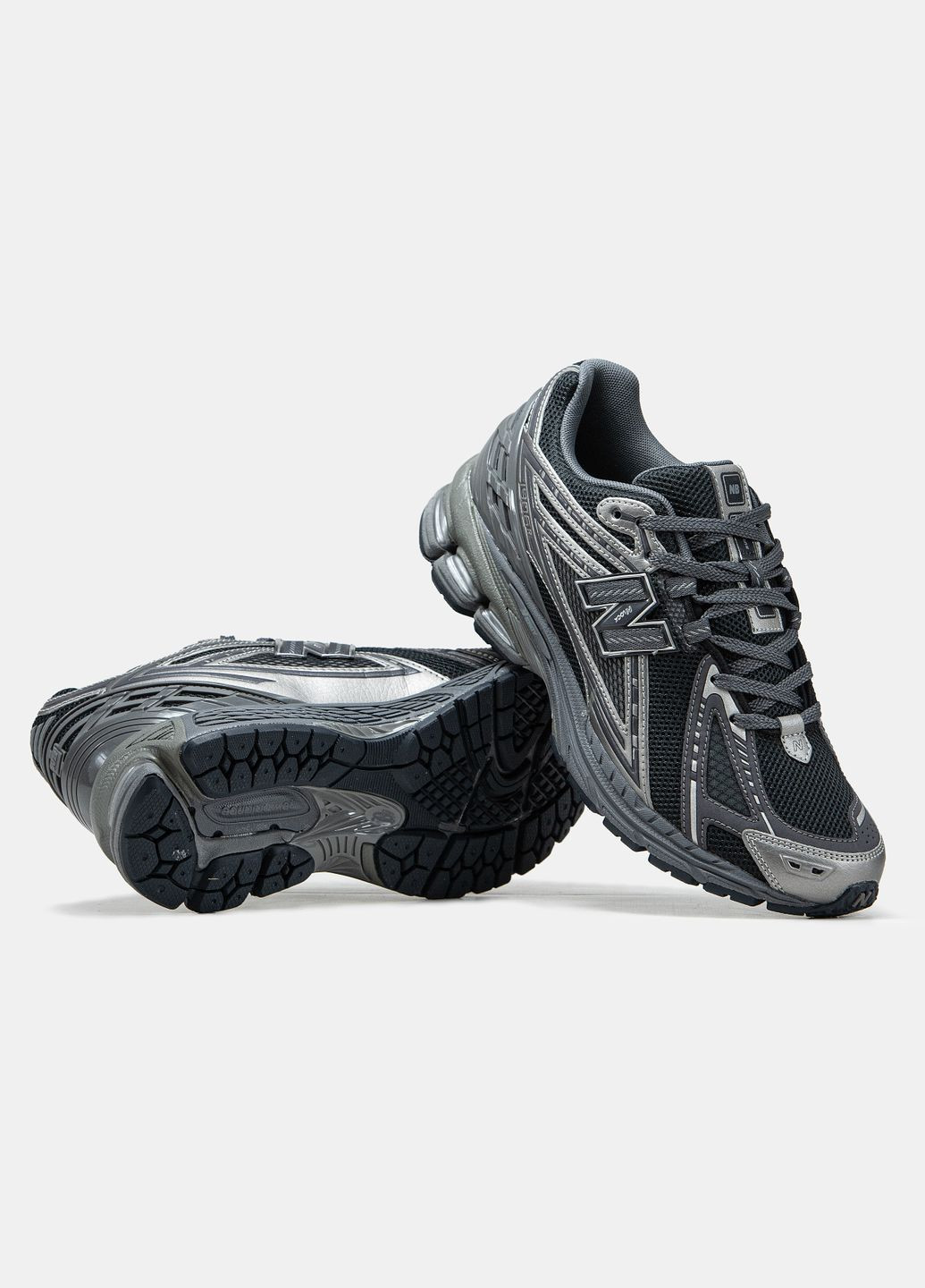 Темно-сірі всесезон кросівки чоловічі new balance 1906r dark grey black | нью беланс 1906r темно-сірі чорні No Brand