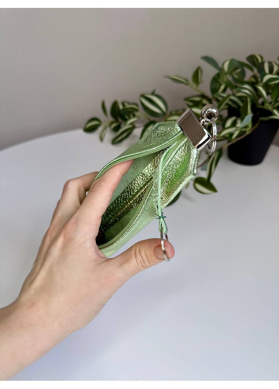 Ключница кожаная для обычных ключей на змейке с кольцом VI&VA (361847432)