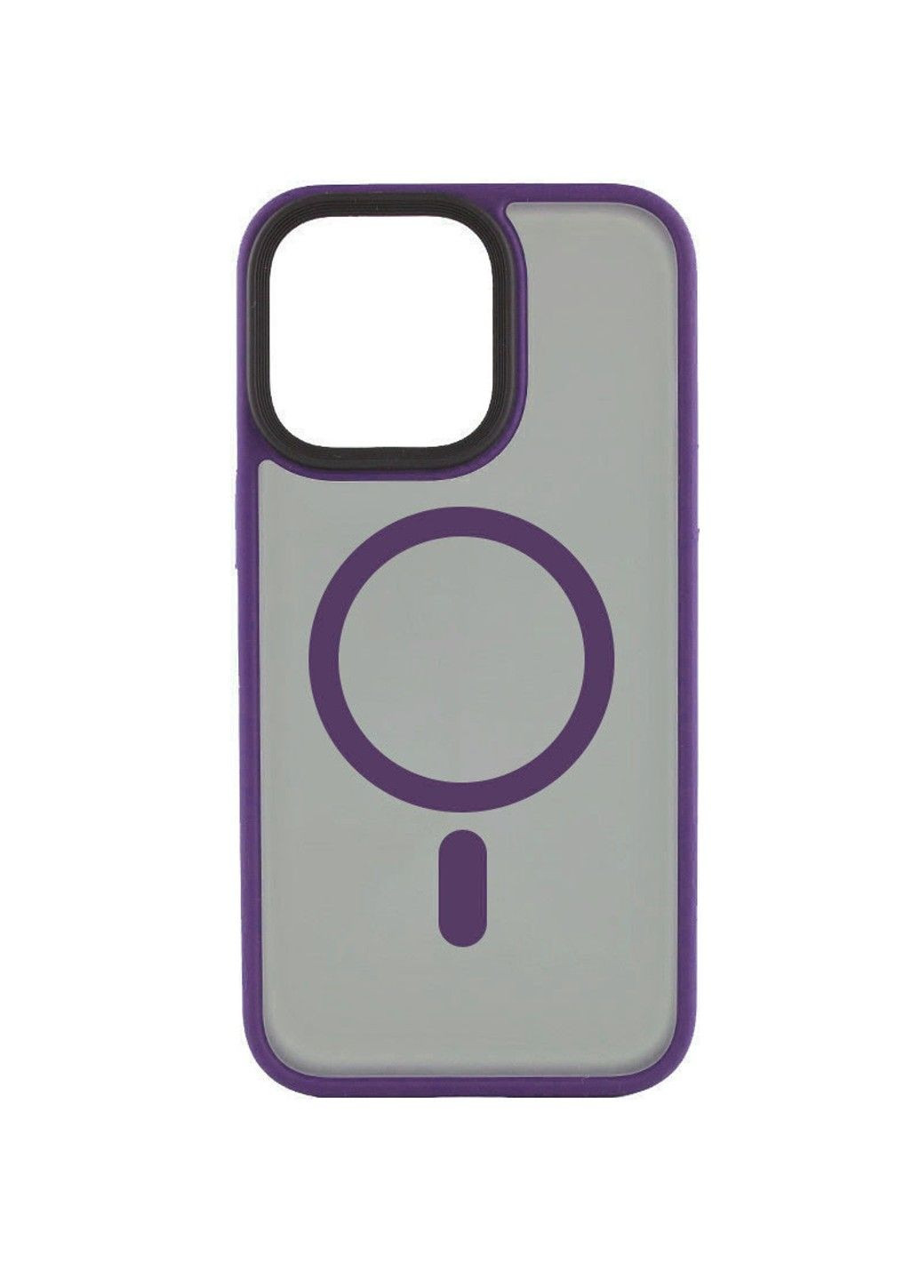 TPU+PC чехол Metal Buttons with MagSafe для Apple iPhone 15 Pro Max (6.7") Epik (291881554)