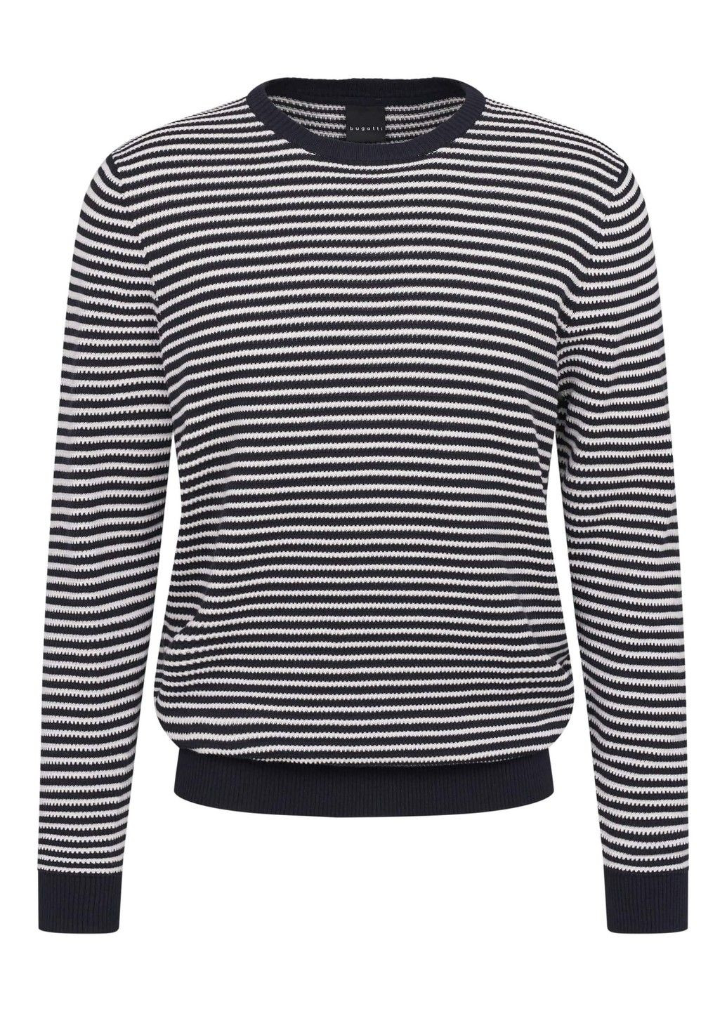 Синий демисезонный мужской джемпер синий джемпер Bugatti