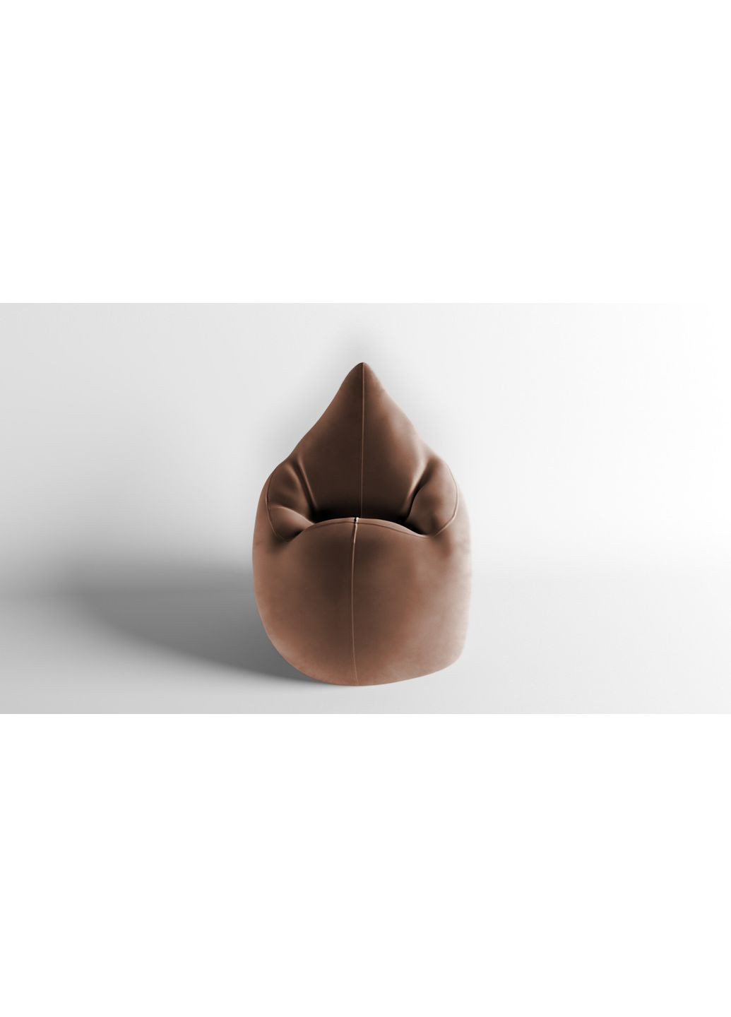 Кресло-мешок Капелька 120х80 Велюр Florida Caramel SkyPuff (361257816)