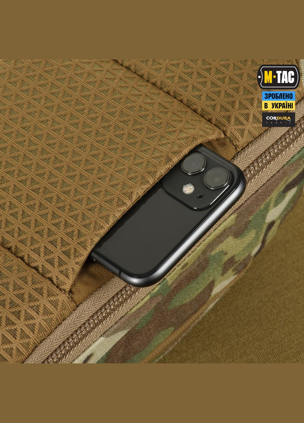 Сумка Sphaera Hex Hardsling Bag Large с липучкой Elite Multicam M-TAC (303262779)