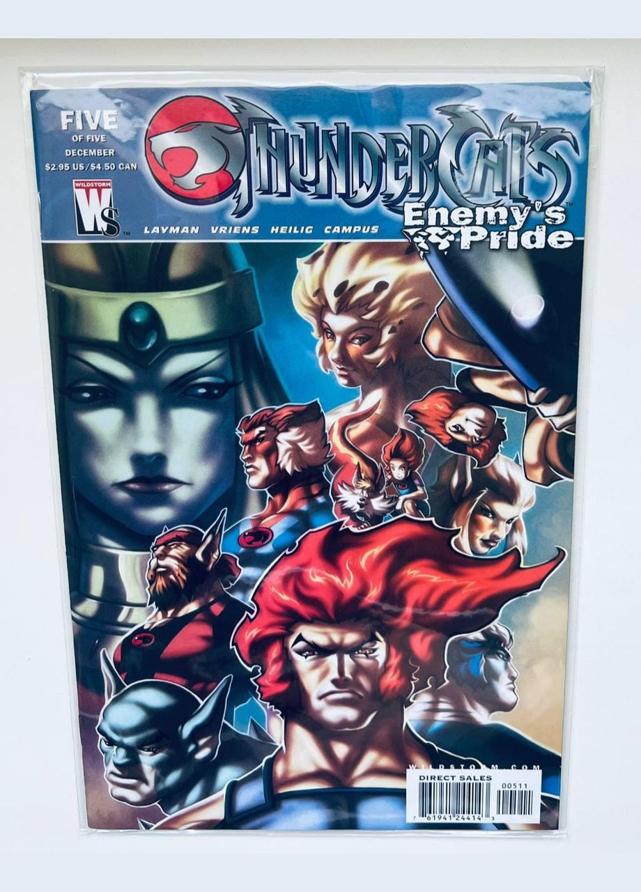 Комікс Thundercats Enemy's Pride #5 – 2004 – 32 сторінки Cool Comics (335418809)