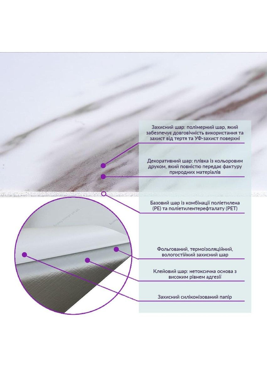 Самоклеюча вінілова плитка 600х300х1,5мм, ціна за 1 шт. (СВП-111) Глянець SW-00000500 Sticker Wall (357205414)