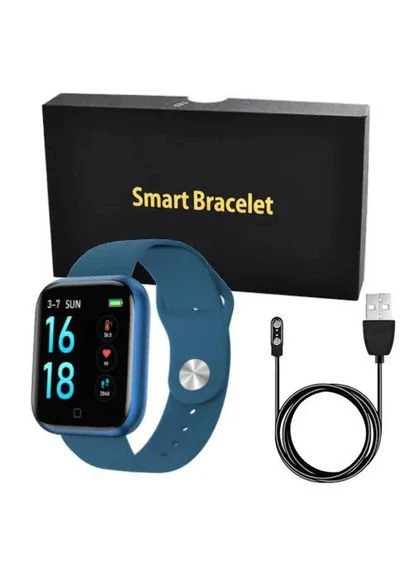 T80S, два браслети, температура тіла, тиск, оксиметр. Колір: синій Smart Watch (389521390)