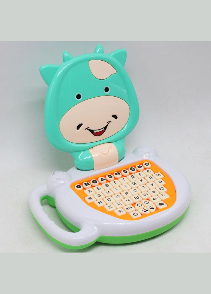 Интерактивна игрушка "Твой первый ноутбук: Корова" (укр) MIC (290109512)