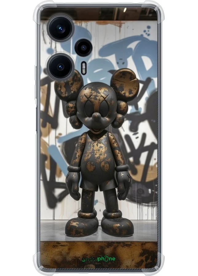 Чехол на Xiaomi Redmi Note 12 Turbo Bronze kaws v2 "6098sp-3025-70447" Endorphone (387672059)
