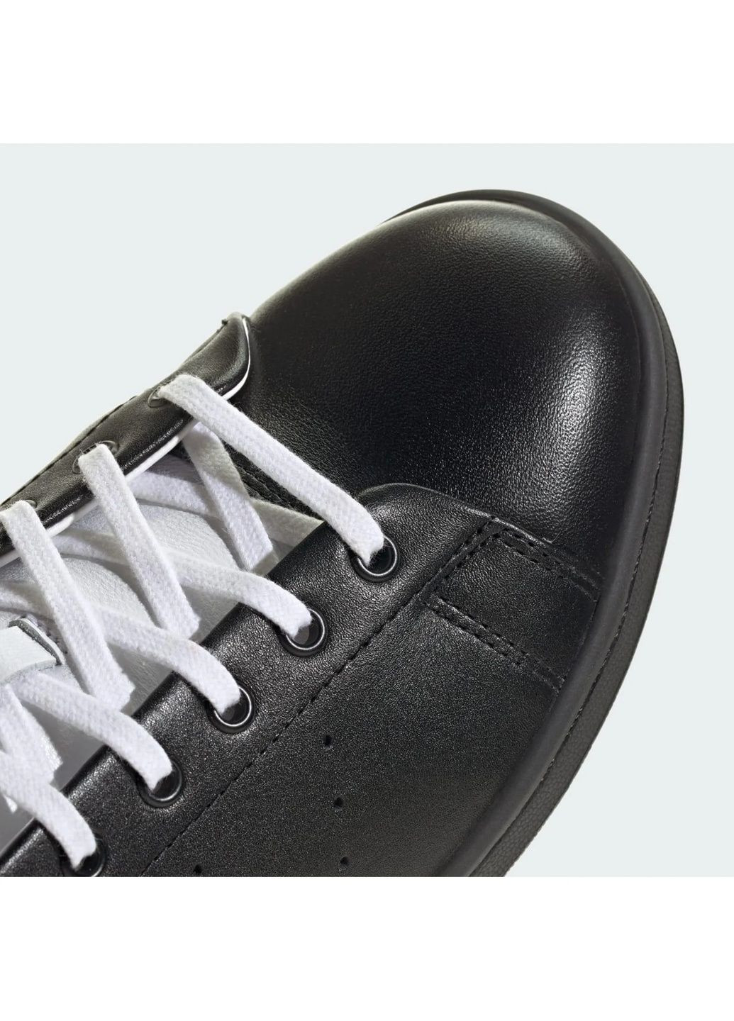 Чорні кросівки чоловічі stan smith lux black jh9719 adidas