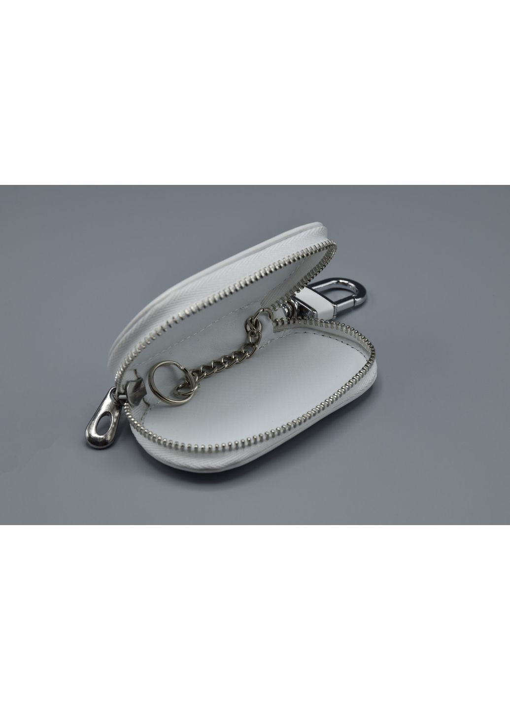 Ключница, кожаная автоключница с логотипом СУБАРУ (белая 21016) Subaru (360949241)