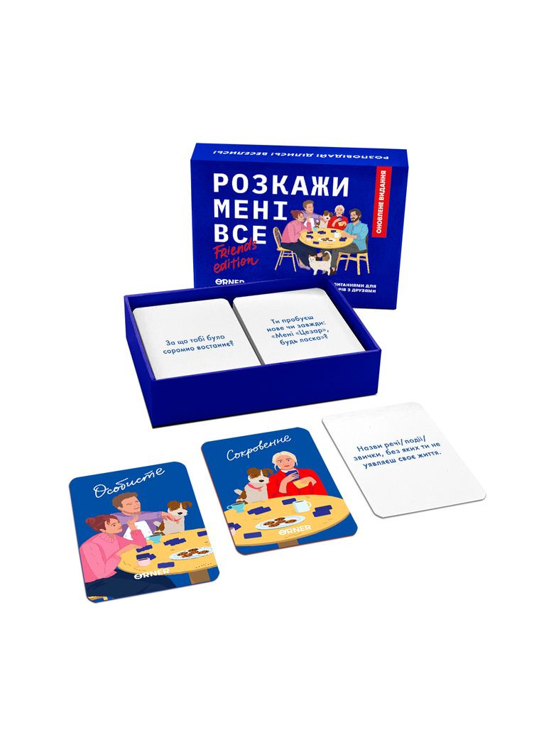 Разговорная игра Расскажи мне все! Friends edition (-1607) Orner (364861858)